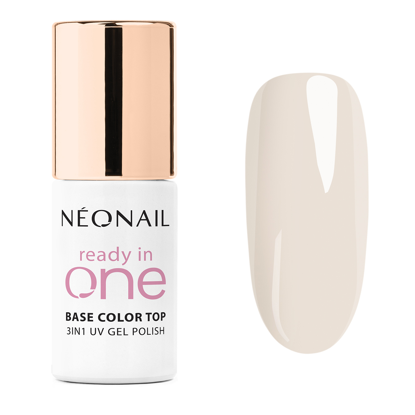 Neonail Ready In One Lakier Hybrydowy 3w1 02 One Coconut Milk