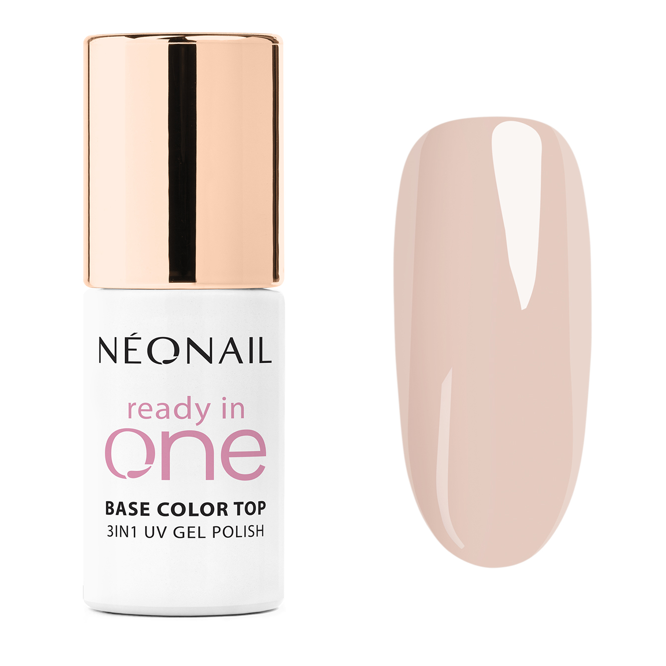 Neonail Ready In One Lakier Hybrydowy 3w1 03 One Apricot