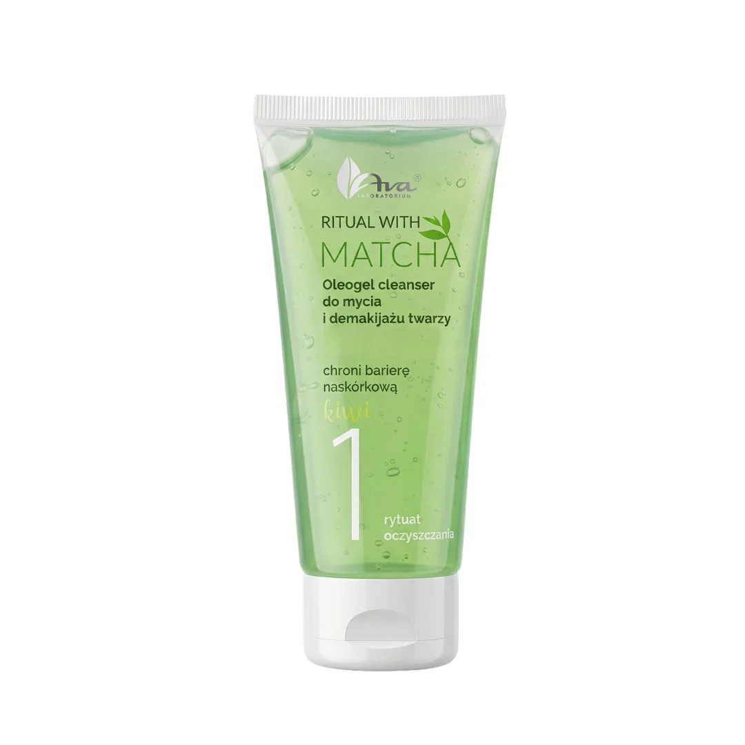 AVA Ritual With Matcha 1 Oleogel Clenaser do Mycia i Demakijażu Twarzy 100ml