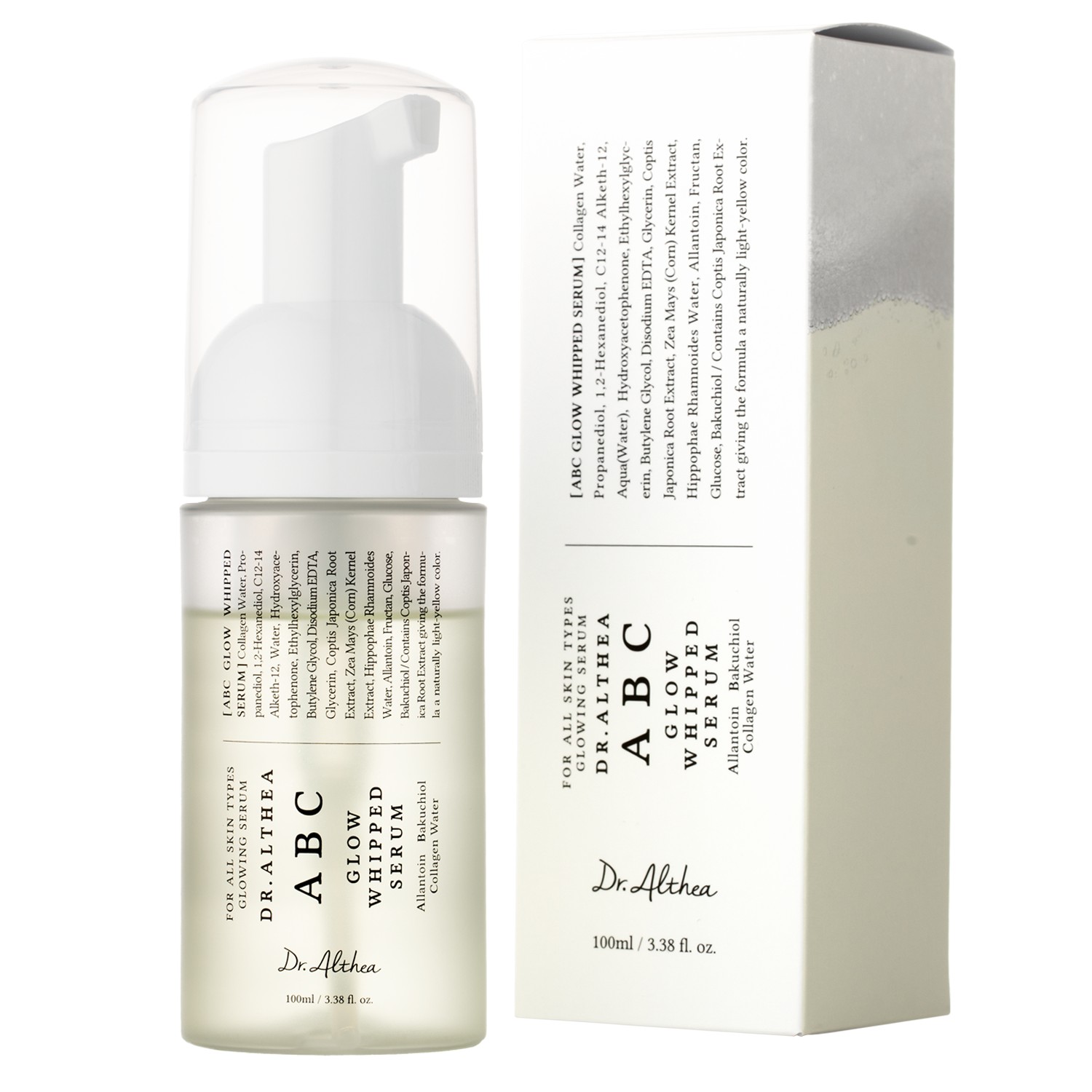 Dr.Althea ABC Glow Whipped Serum Rozświetlające o Konsystencji Pianki 100ml