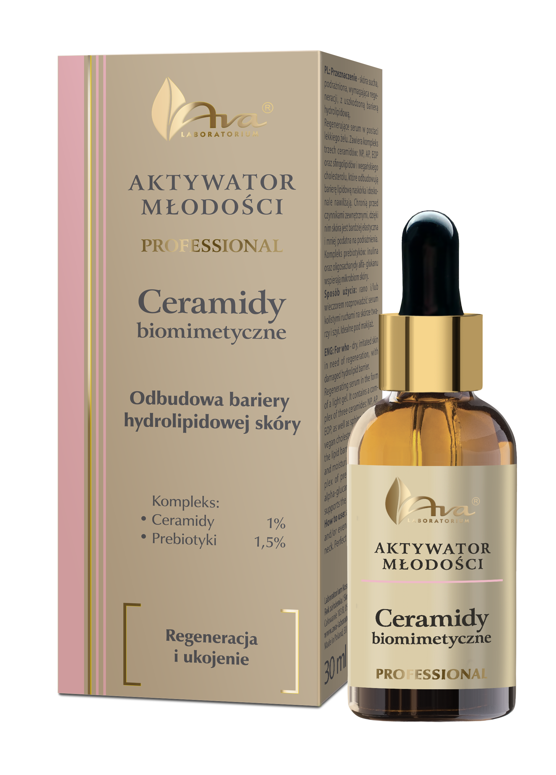 AVA Aktywator Młodości Ceramidy Biomimetyczne 30ml