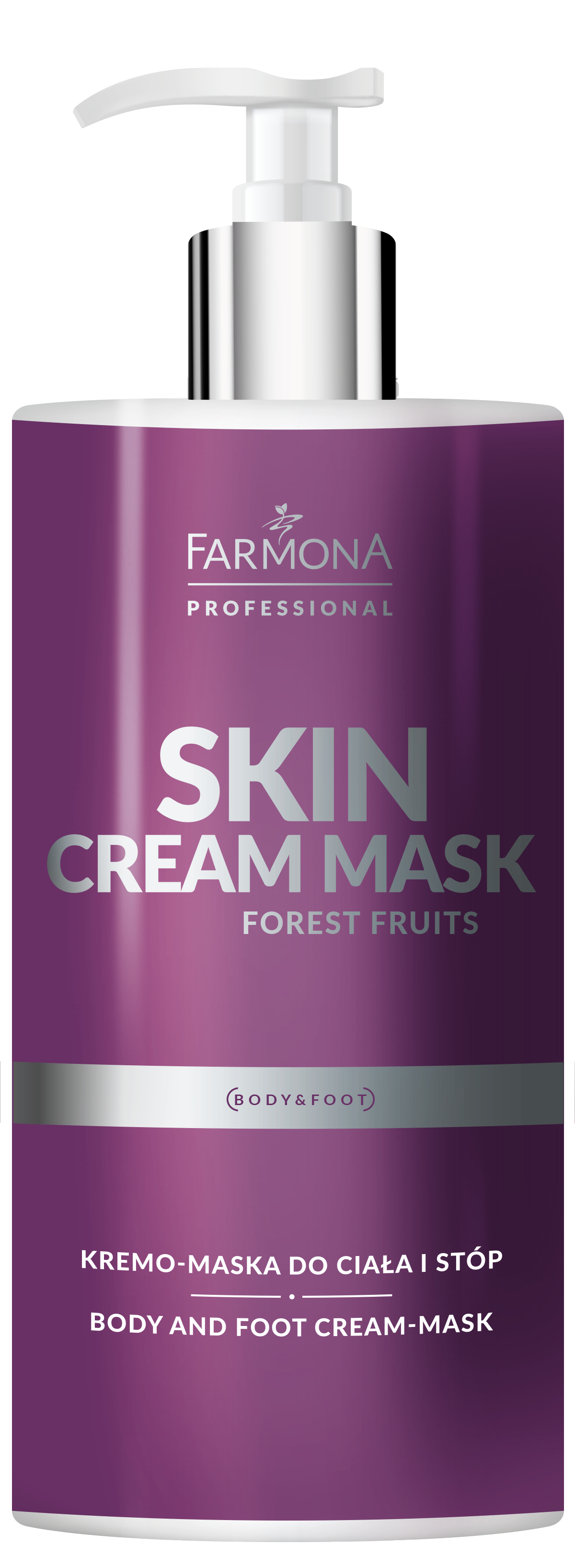 Farmona Professional Kremo-Maska do Ciała i Stóp z Ekstraktem z Owoców Leśnych 500ml Krótka Data Ważności 31.07.2026r