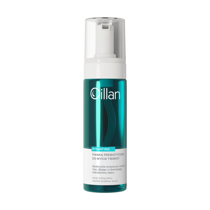 Oillan Hydrating Prebiotyczna Pianka do Mycia Twarzy dla Skóry Wrażliwej 150ml