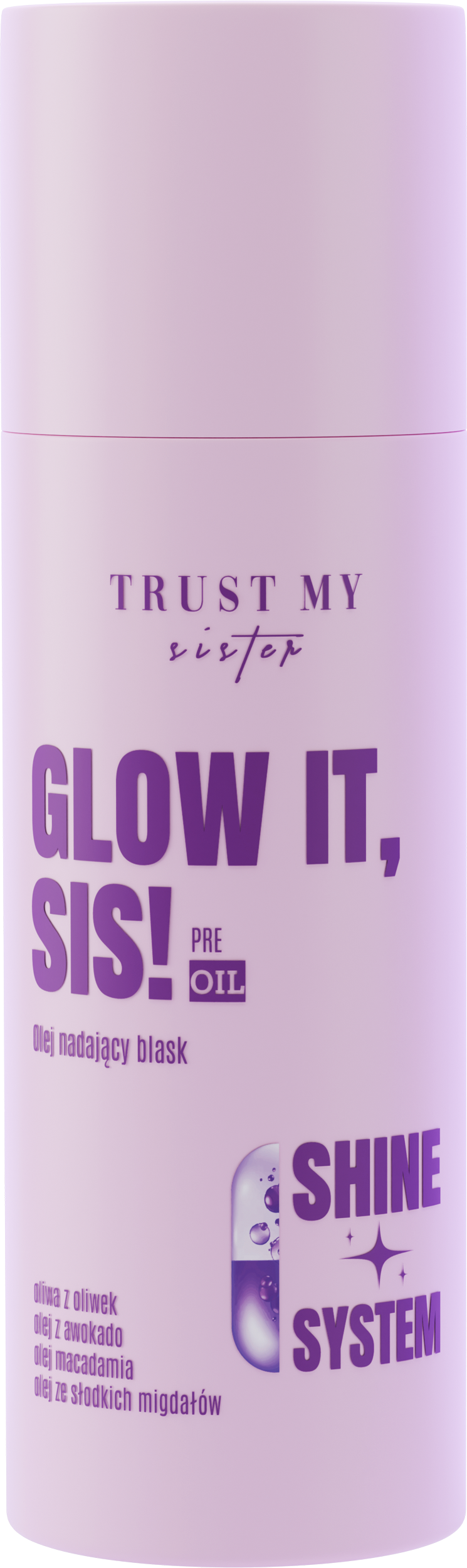 Glow It Pre-Oil Olej do Włosów Nadający Blask