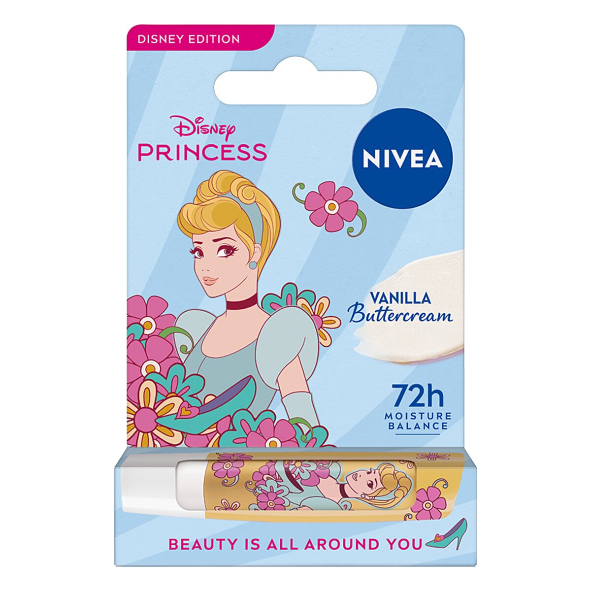 NIVEA Disney Edition Pielęgnująca Pomadka do Ust Vanilla Buttercream