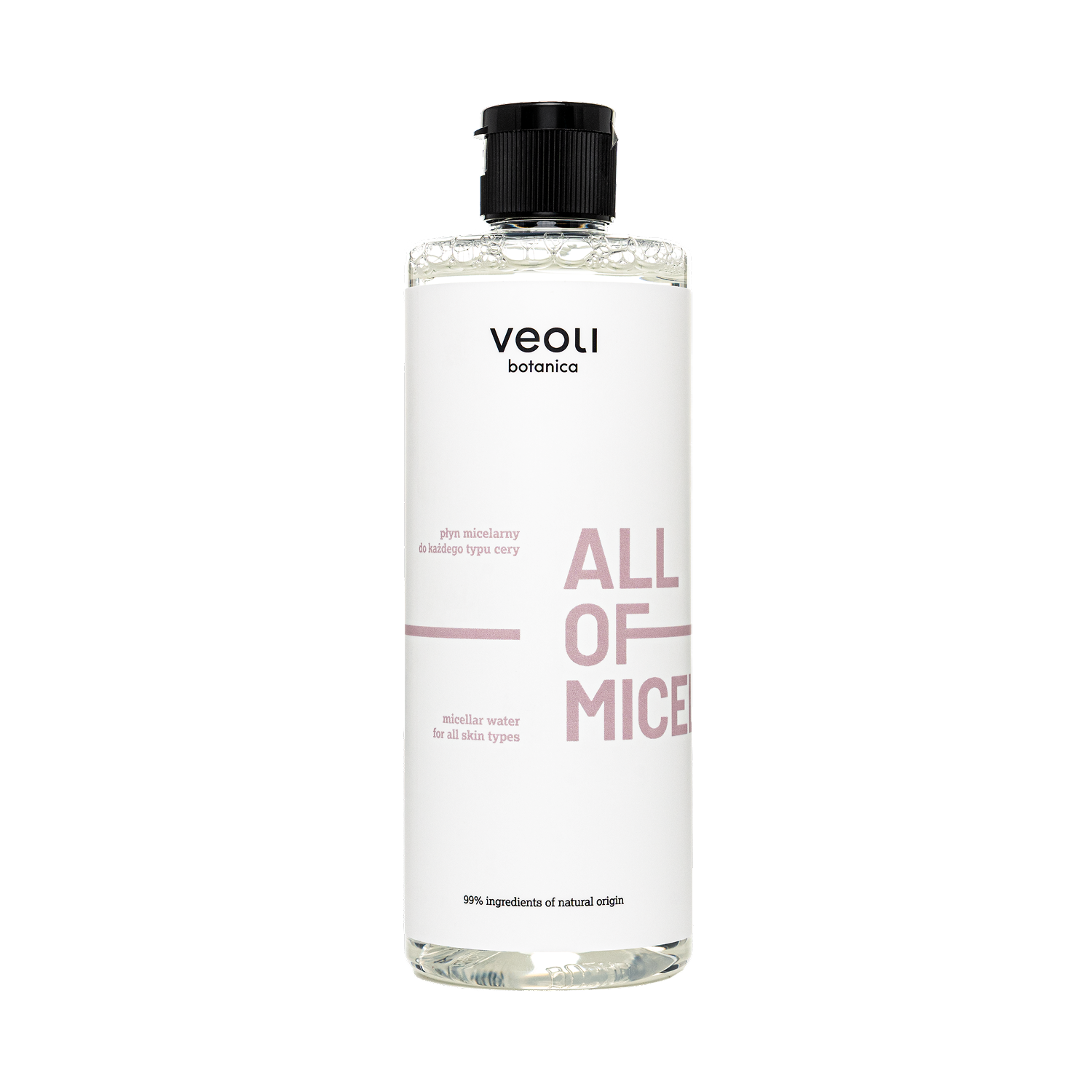 Veoli Botanica ALL OF MICELLAR Płyn Micelarny do Każdego Typu Cery 500ml