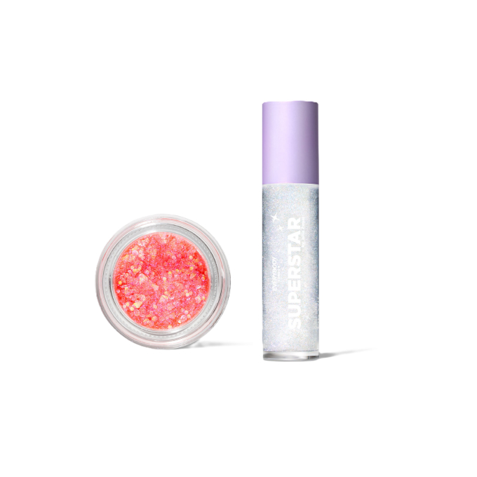 EVERYBODY London by Julia Żugaj Zestaw Brokat Magic Pink + Olejek do Ust Starry Night
