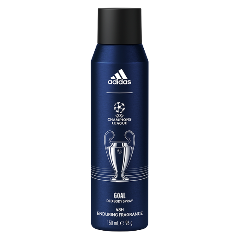 ADIDAS UEFA Champions League Goal 48h Dezodorant w Sprayu dla Mężczyzn 150ml