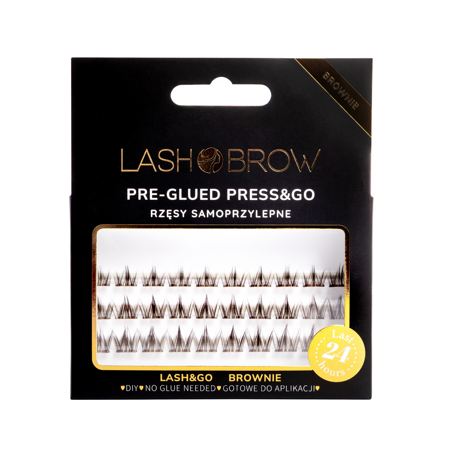 Press & Go Zestaw Kępek Samoprzylepnych Classy Night Brownie
