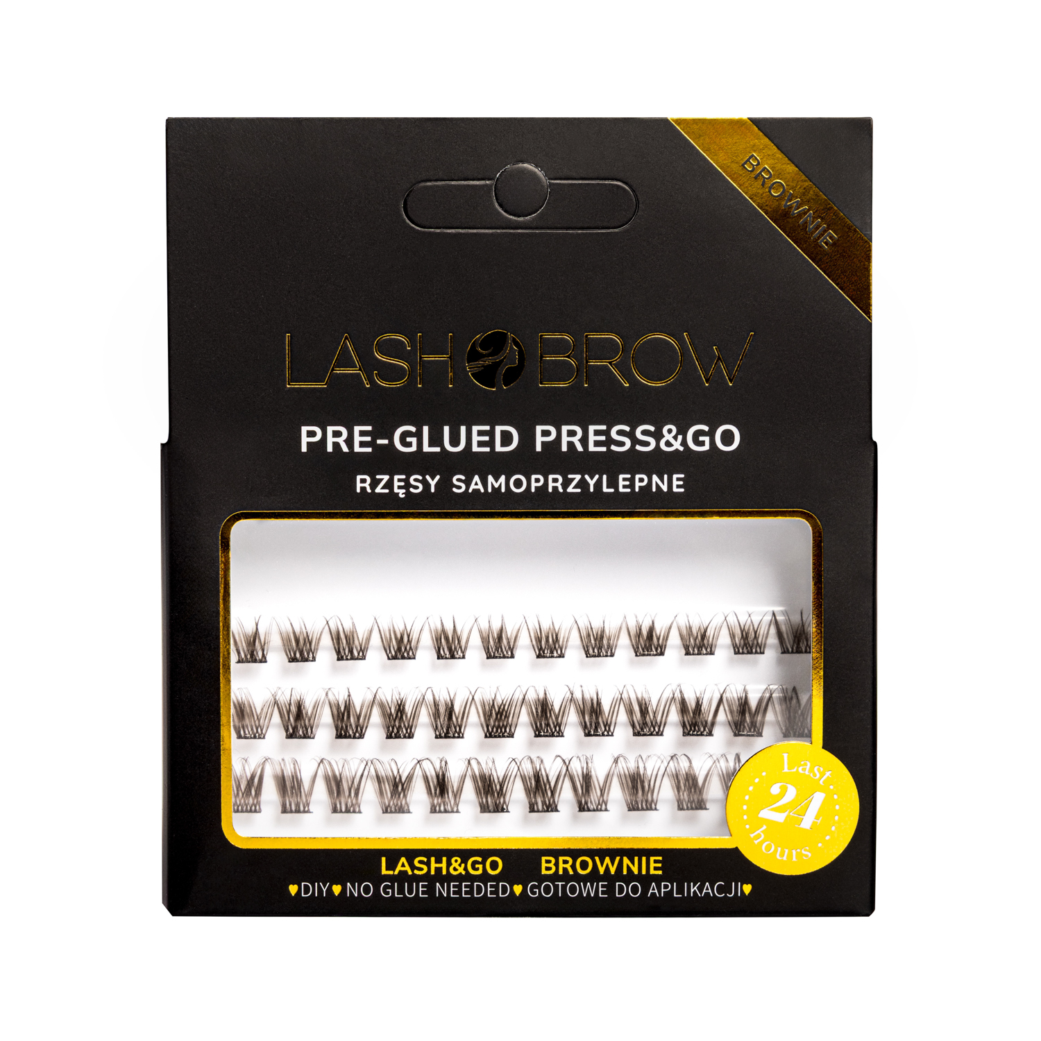 Press & Go Zestaw Kępek Samoprzylepnych Everyday Brownie