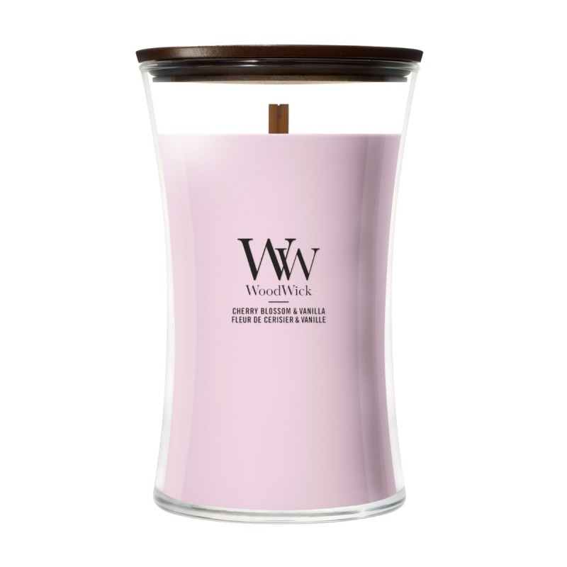 WoodWick Świeca Duża Cherry Blossom & Vanilla