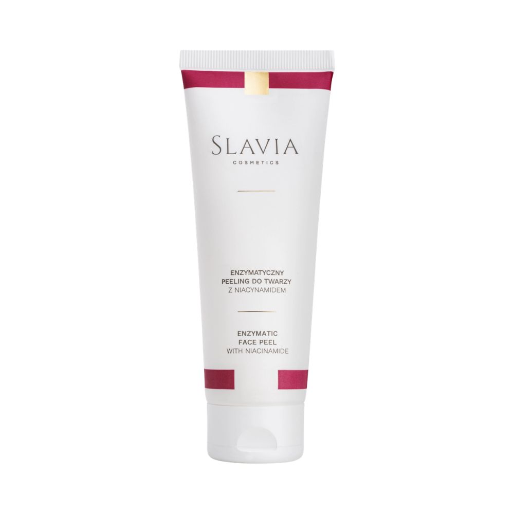 SLAVIA Enzymatyczny Peeling do Twarzy z Niacynamidem 75ml