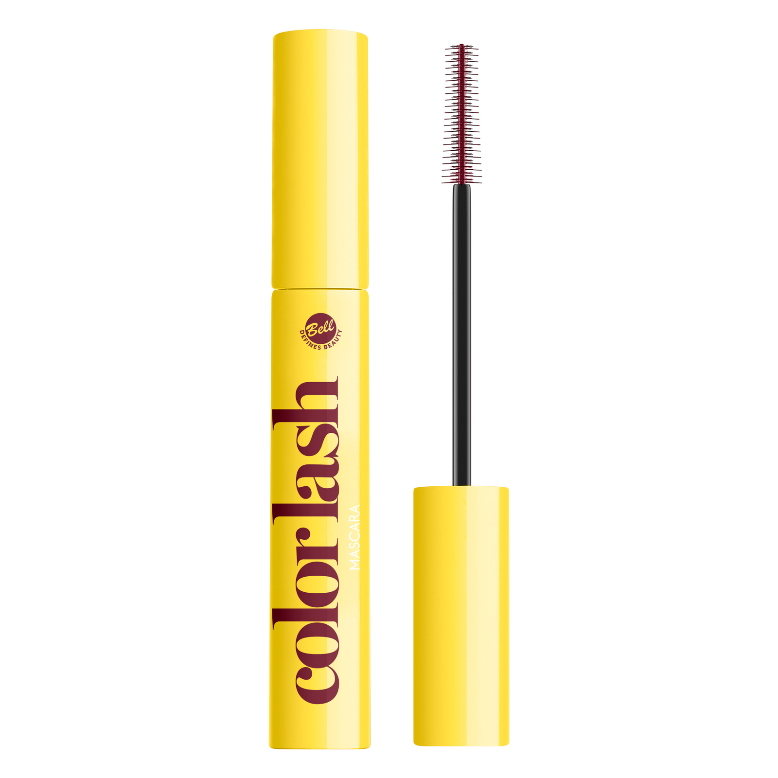 Bell Color Lash Mascara Kolorowy Tusz do Rzęs 01 Burgundy