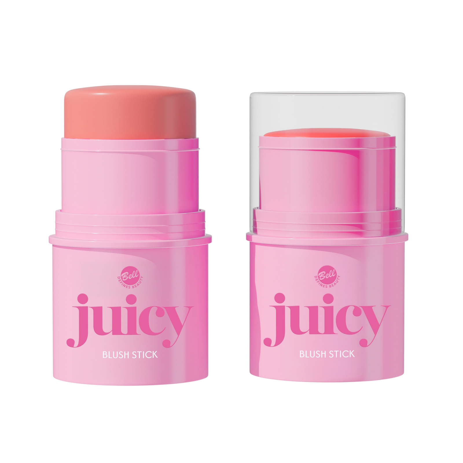 Bell Shape Juicy Blush Róż w Sztyfcie 001 Peachy Bloom