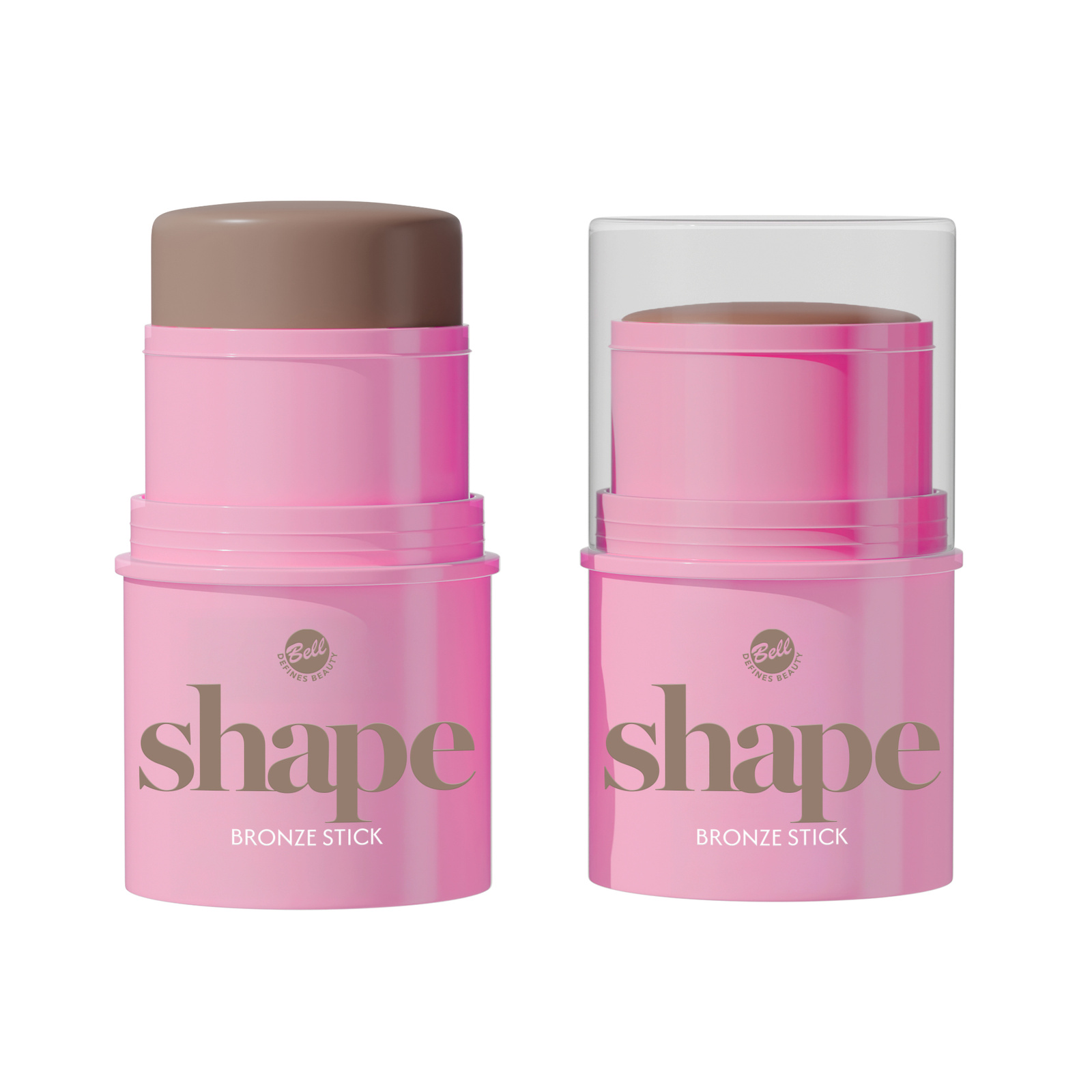 Bell Shape Bronze Stick Bronzer do Twarzy w Sztyfcie 001 Iced Mocha