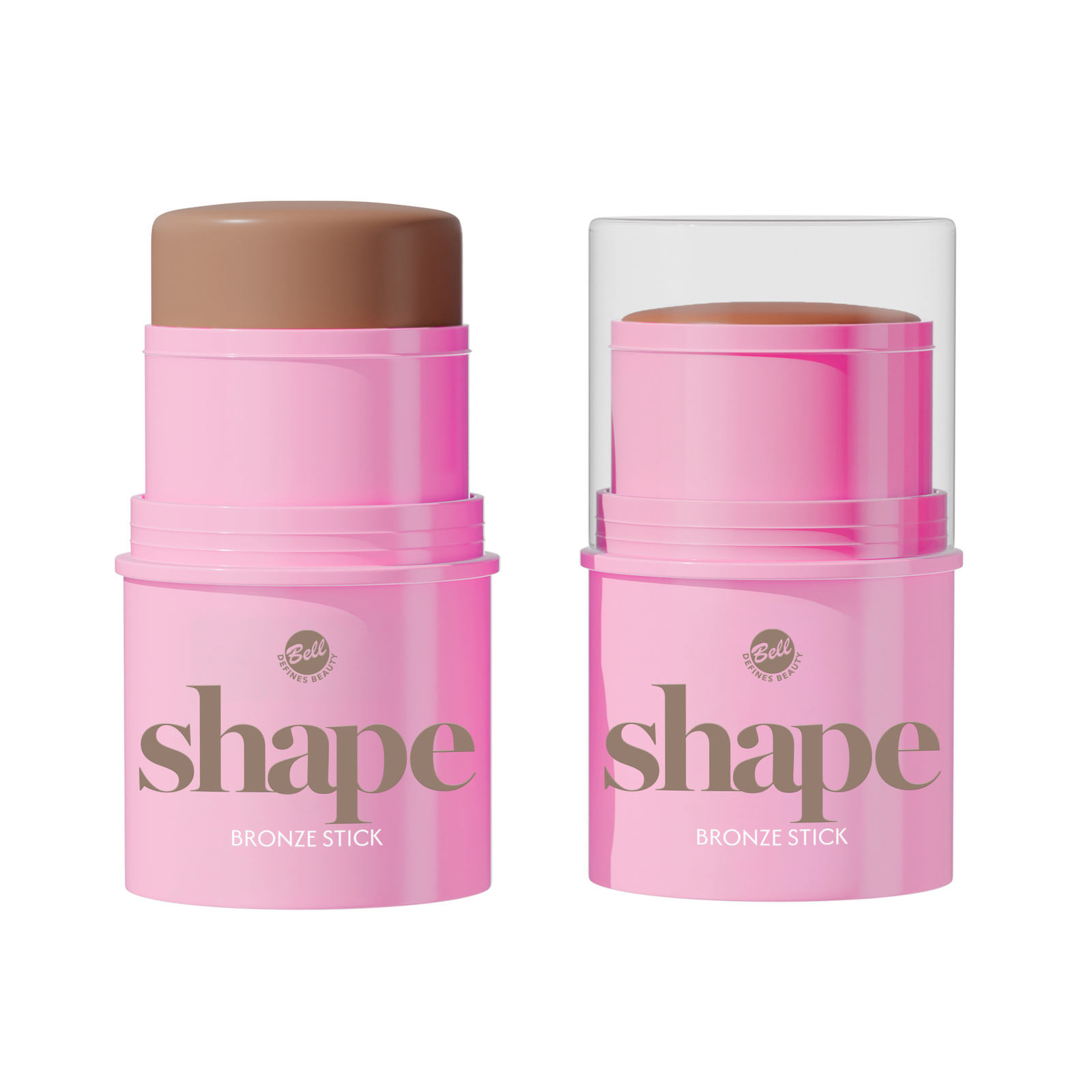 Bell Shape Bronze Stick Bronzer do Twarzy w Sztyfcie 002 Golden Mocha