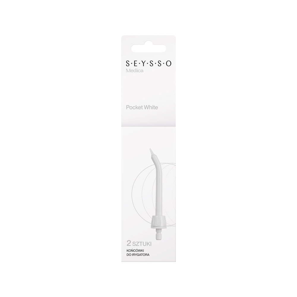 SEYSSO Medica Końcówki do Irygatora Pocket White