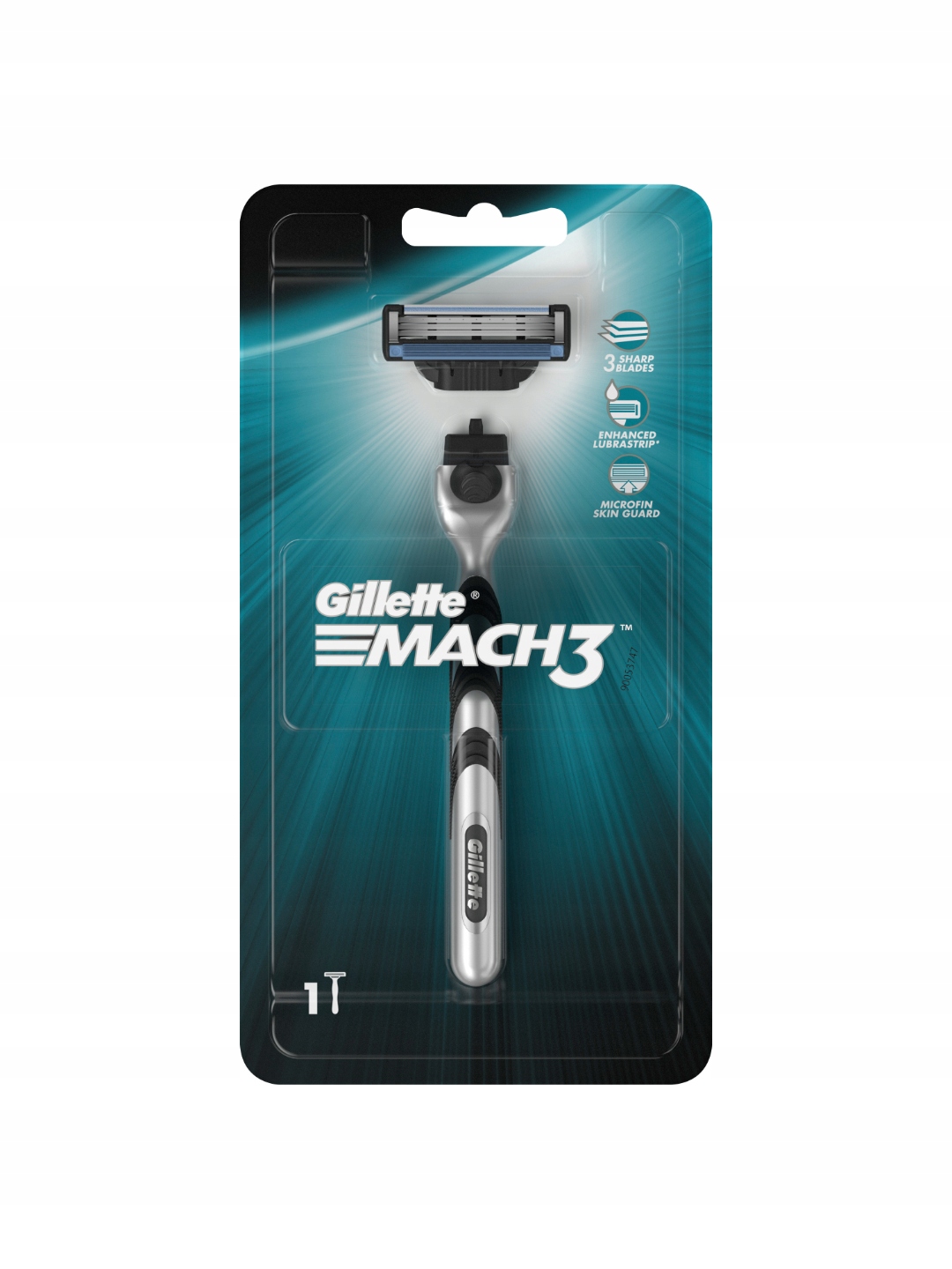 Gillette Mach 3 Maszynka do Golenia 3 Ostrza z Wymienną Końcówką