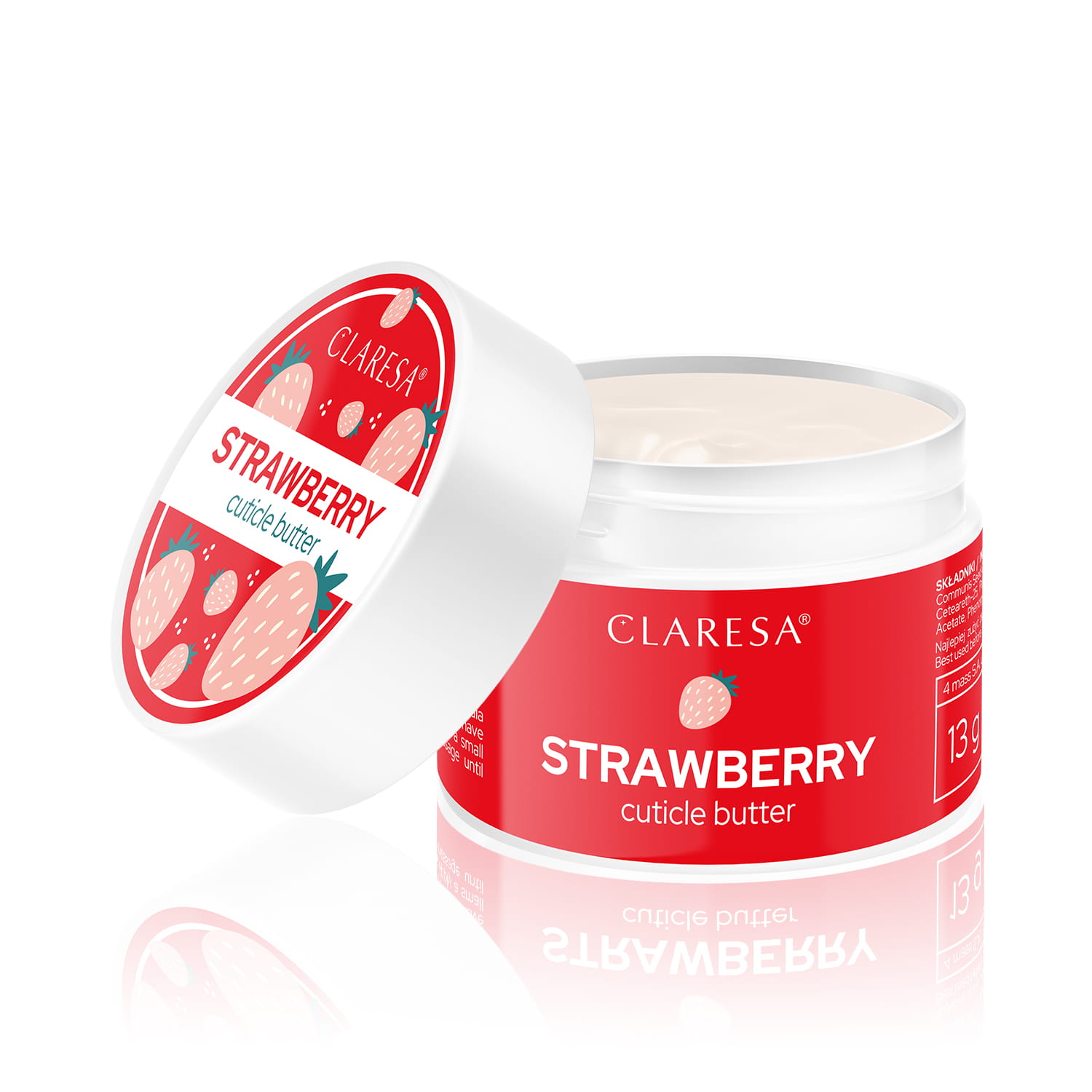 Claresa Masełko do Skórek Strawberry Krótka Data Ważności 30.07.2026r