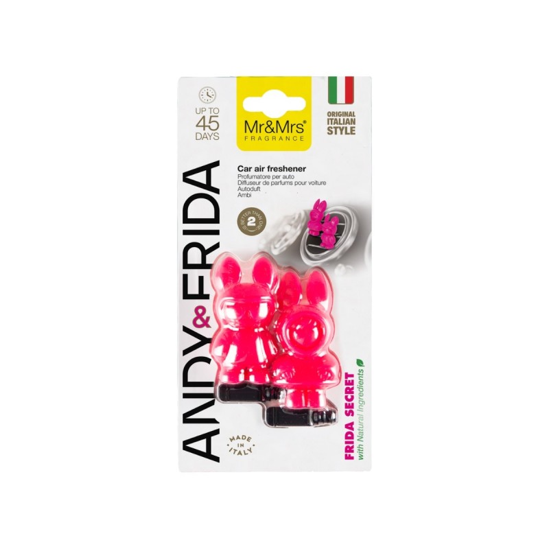 Mr & Mrs Fragrance Andy & Frida Odświeżacz do Samochodu Frida Secret