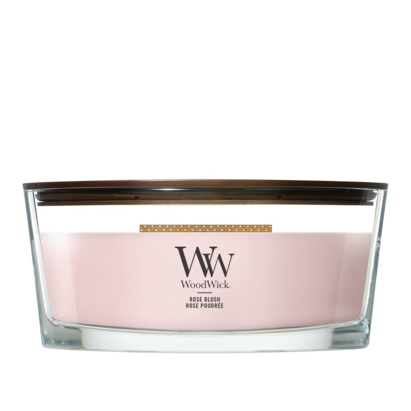 WoodWick Świeca Elipsa Rose Blush