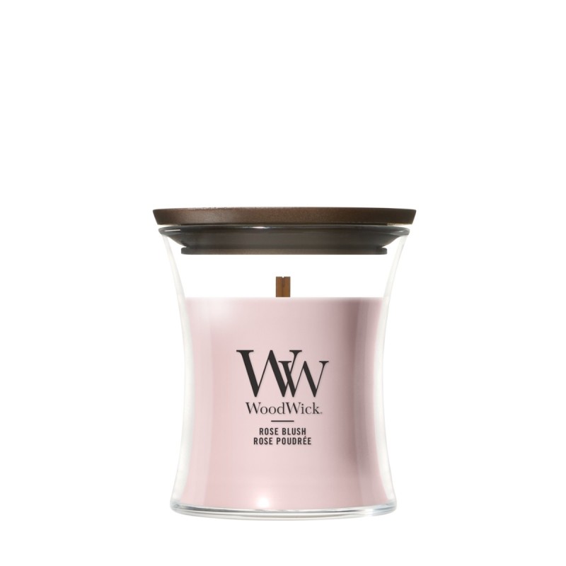WoodWick Świeca Mała Rose Blush