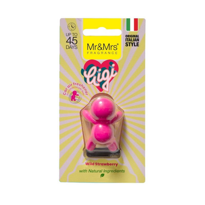 Mr & Mrs Fragrance Gigi Odświeżacz do Samochodu Wild Strawberry