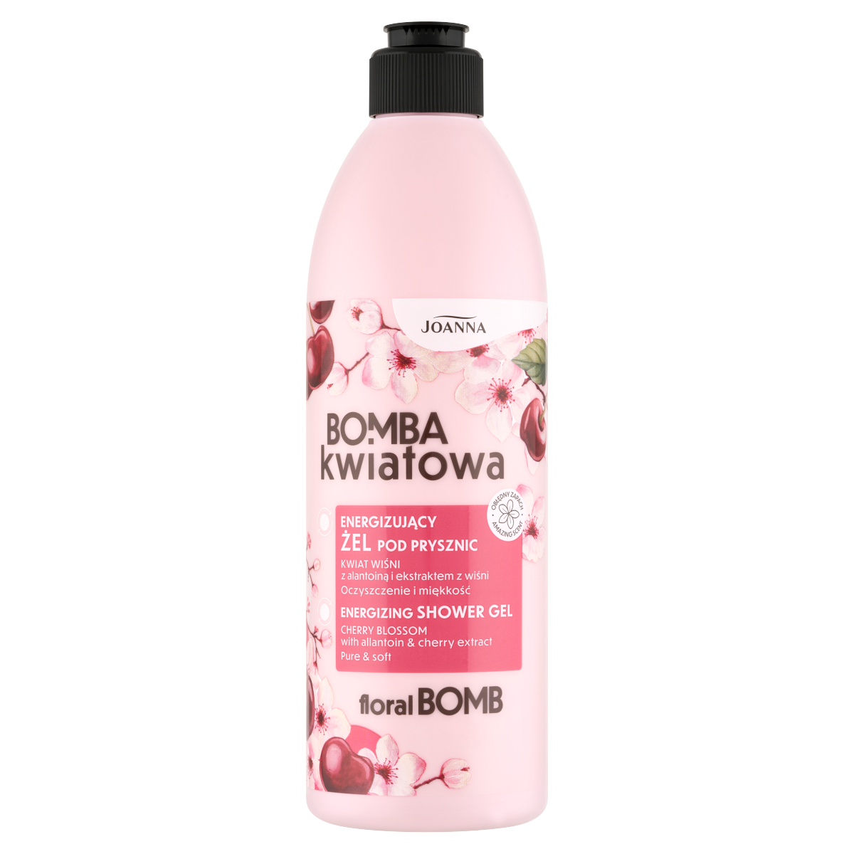 Joanna Bomba Kwiatowa Żel pod Prysznic Kwiat Wiśni 500ml