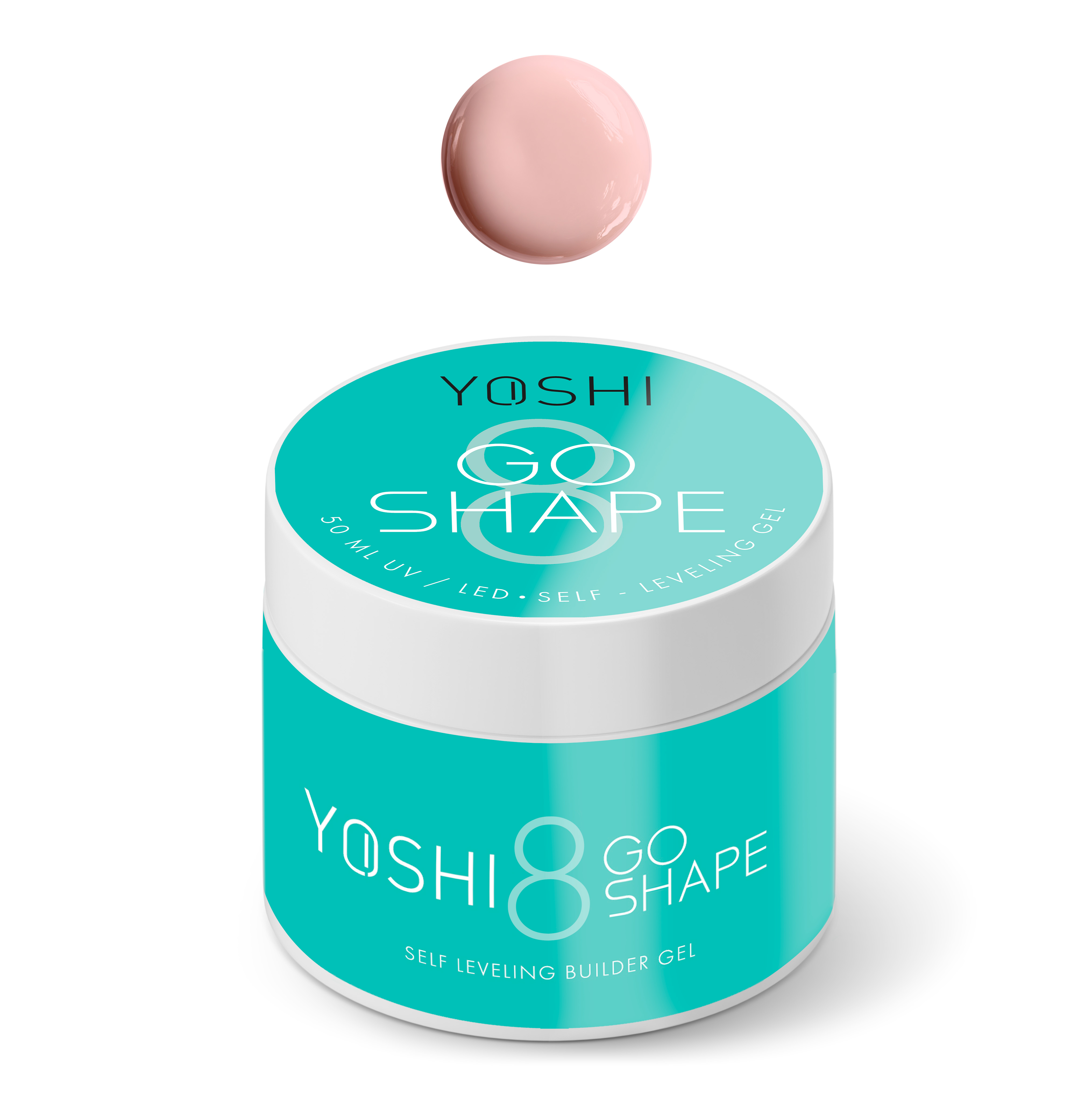 Yoshi Go Shape Budujący Żel Samopoziomujący 08 50ml