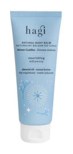 Hagi Naturalny Odżywczy Balsam do Ciała Zimowe Otulenie 75ml Krótka Data Ważności 06.08.2026r