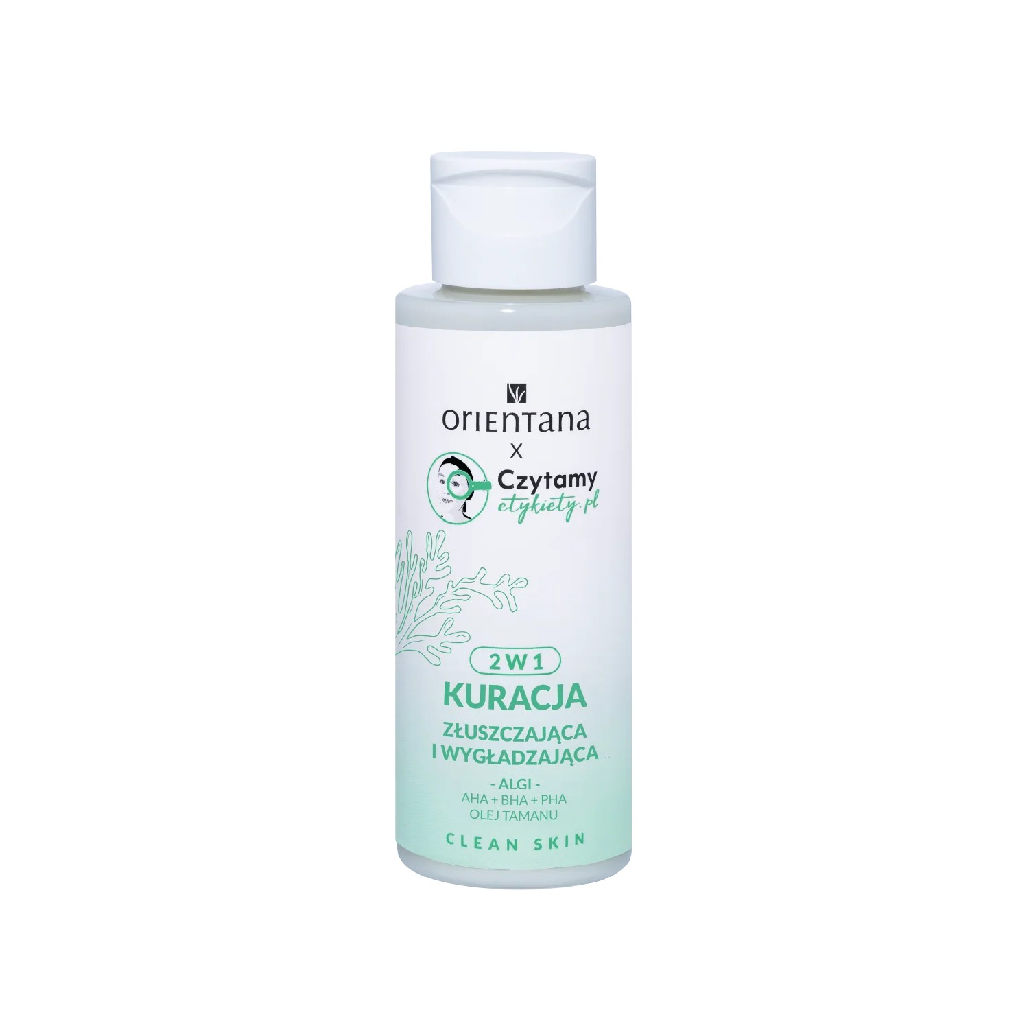Orientana x Czytamy etykiety.pl Kuracja Złuszczająca i Wygładzająca 2w1 100ml
