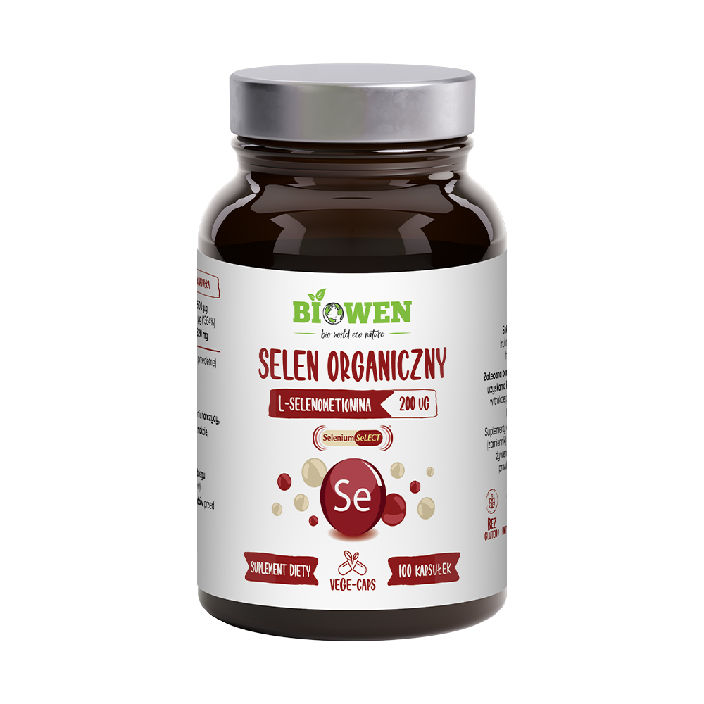 Biowen Selen Organiczny Suplement Diety 100 Kapsułek