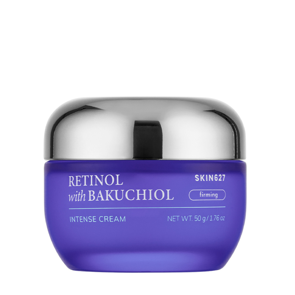 Skin627 Wygładzający Krem do Twarzy z Retinolem i Bakuchiolem 50g