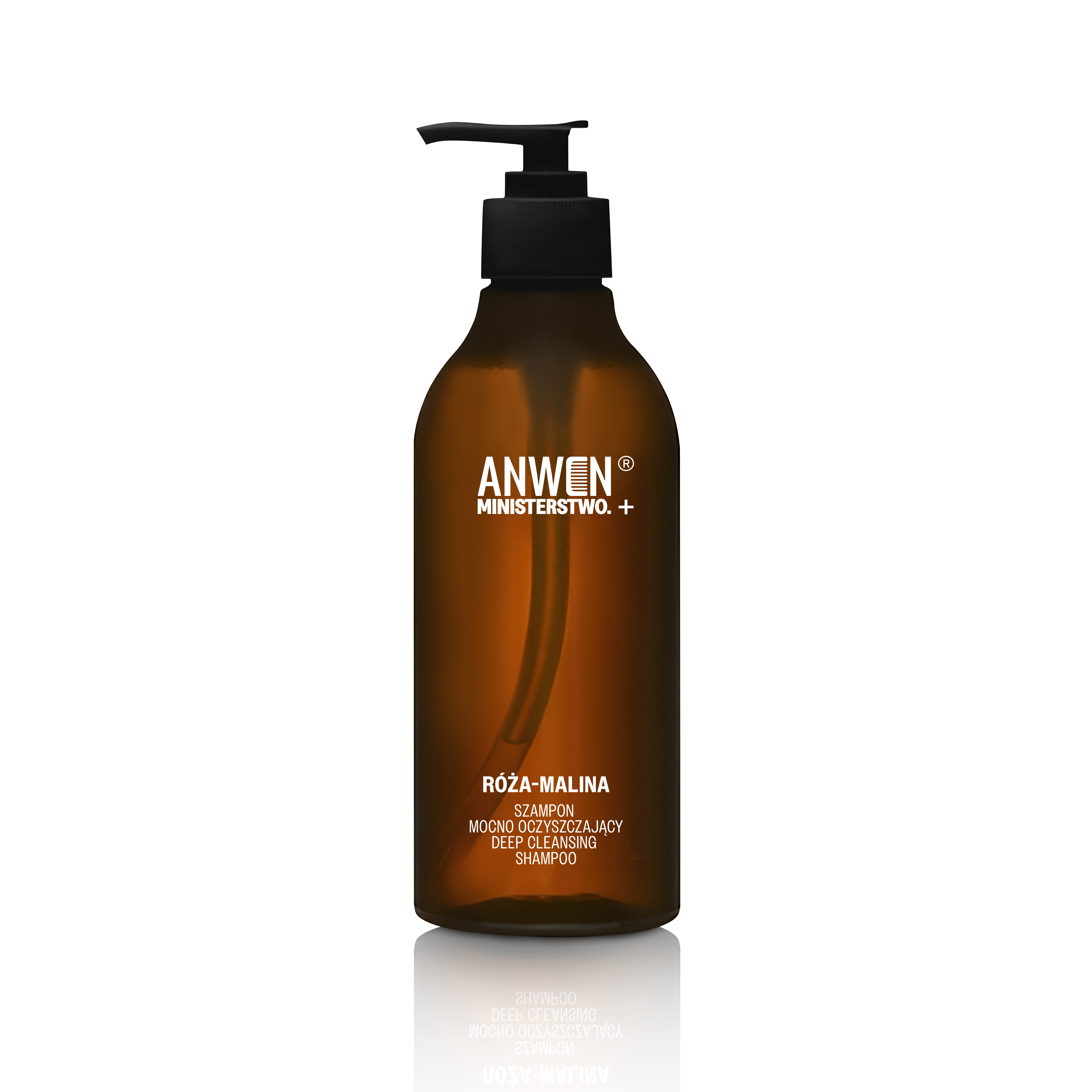 Anwen x Ministerstwo Szampon Mocno Oczyszczający Róża Malina 200ml