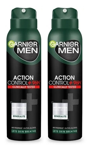 Men Action Control+ Clinically Tested antyperspirant w kulce