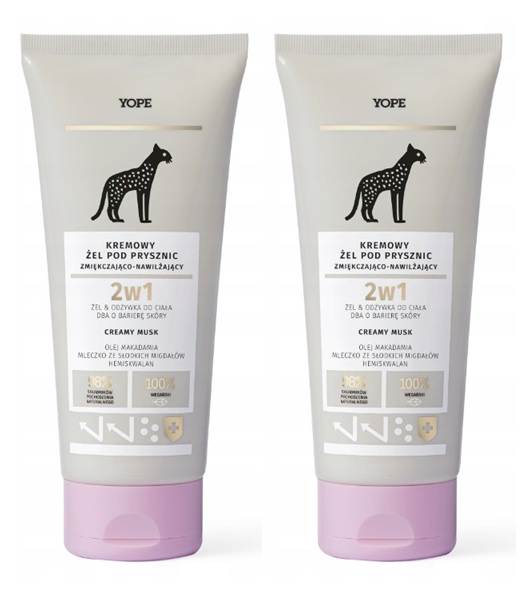 Zmiękczająco-Nawilżający Żel pod Prysznic Creamy Musk