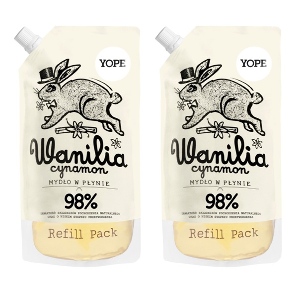 Refill Pack Saszetka - Mydło do Rąk Wanilia Cynamon