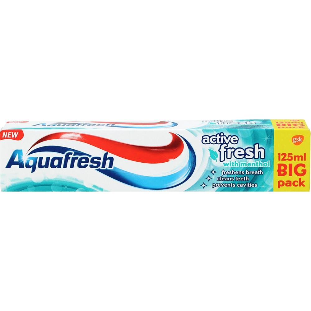 Aquafresh Pasta do Zębów Active Fresh z Mentolem 125ml