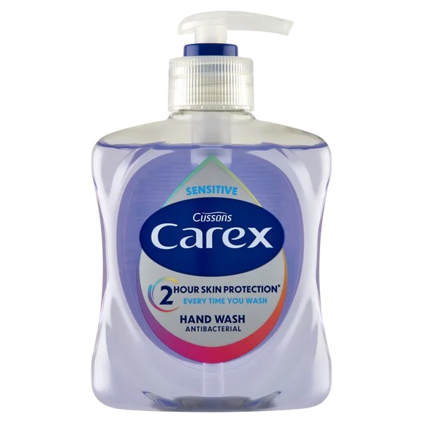 Carex Sensitive Antybakteryjne Mydło w Płynie dla Wrażliwej Skóry 250ml