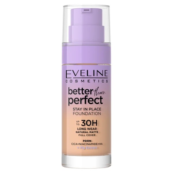 Eveline Better Than Perfect Stay In Place Długotrwały Podkład Zastygający 05 Tan Beige