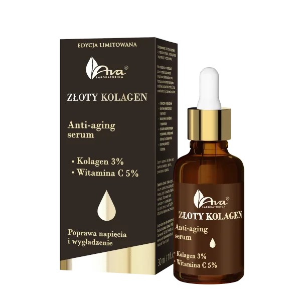 AVA Laboratorium Złoty Kolagen Serum Anti-Aging 30ml