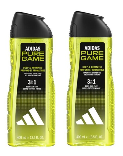 Pure Game żel pod prysznic do twarzy, ciała i włosów 3 w 1 dla mężczyzn