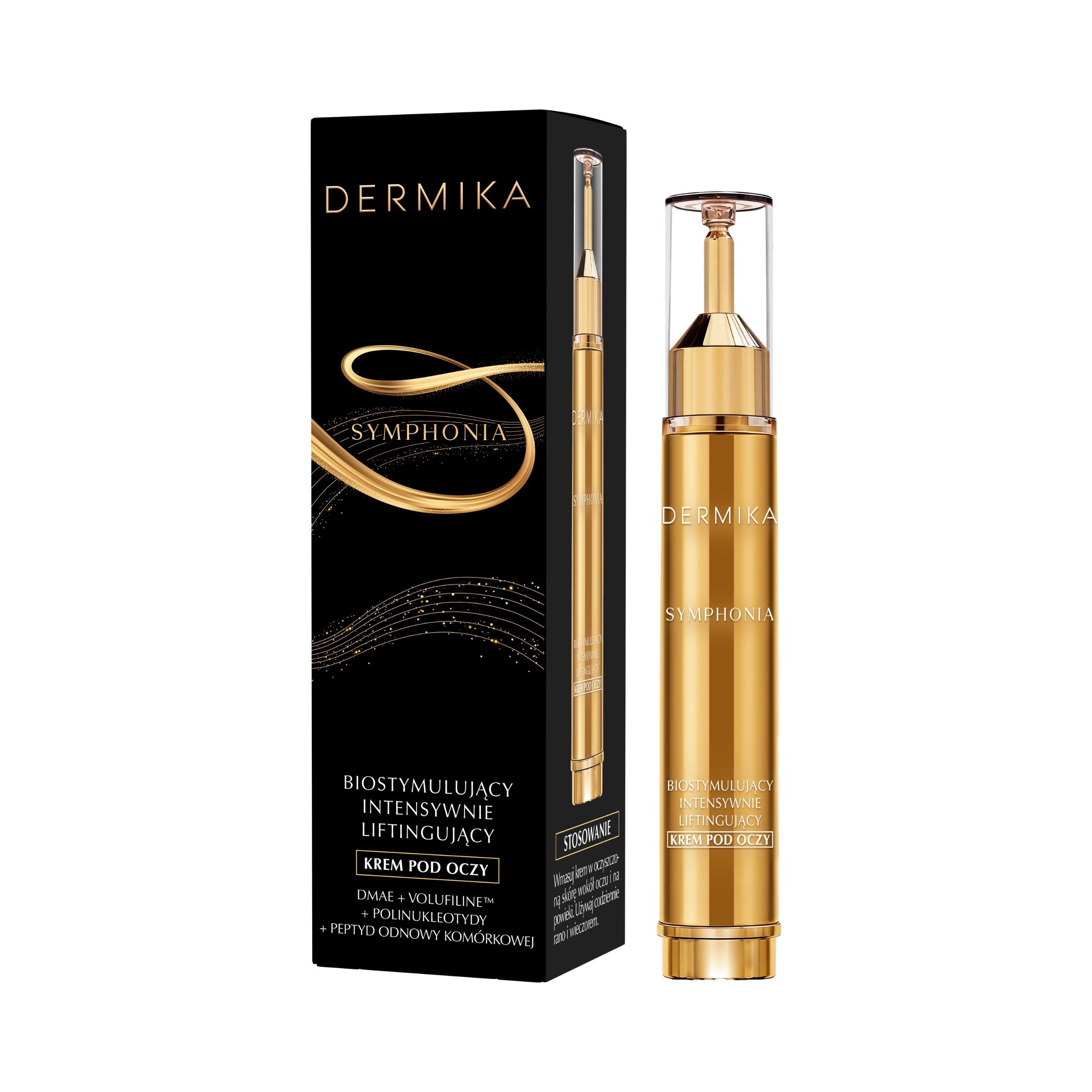 DERMIKA Symphonia Biostymulujący Intensywnie Liftingujący Krem pod Oczy 15ml