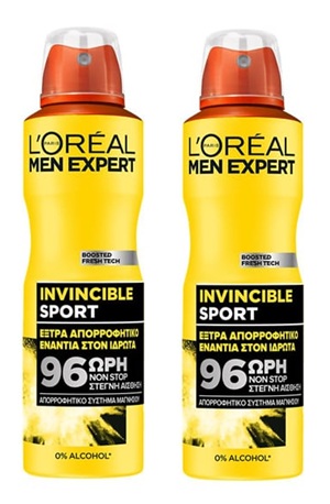 Paris Men Expert Invincible Sport antyperspirant w sprayu 96 h