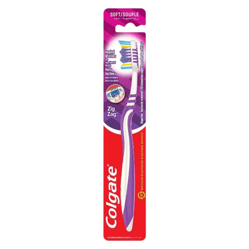 Colgate Szczoteczka do Mycia Zębów Soft Zig Zag