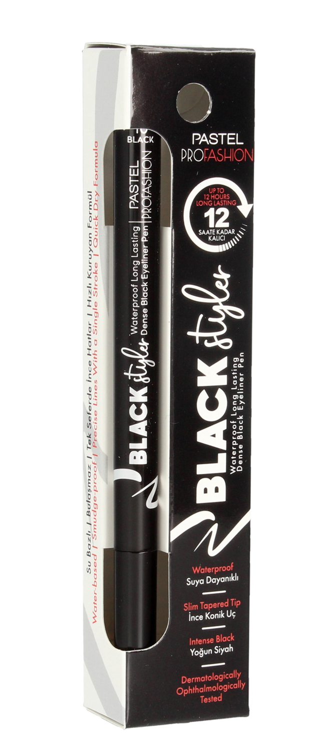 Pastel Pro Fashion Black Styler Eyeliner 10 Black