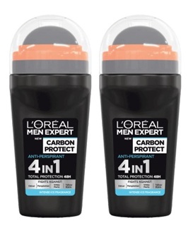 Paris Men Expert Carbon Protect antyperspirant roll-on 48 h