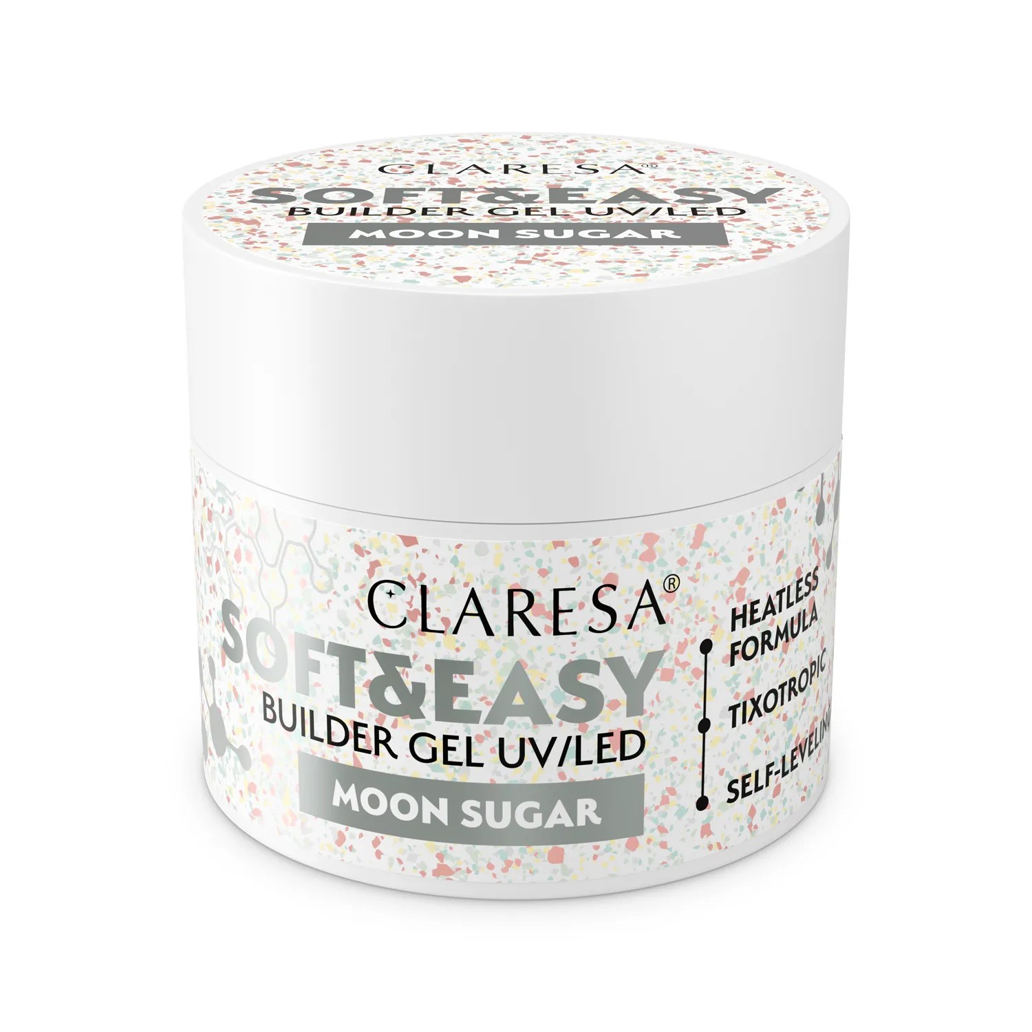 Claresa Żel Budujący Soft & Easy Moon Sugar 45g