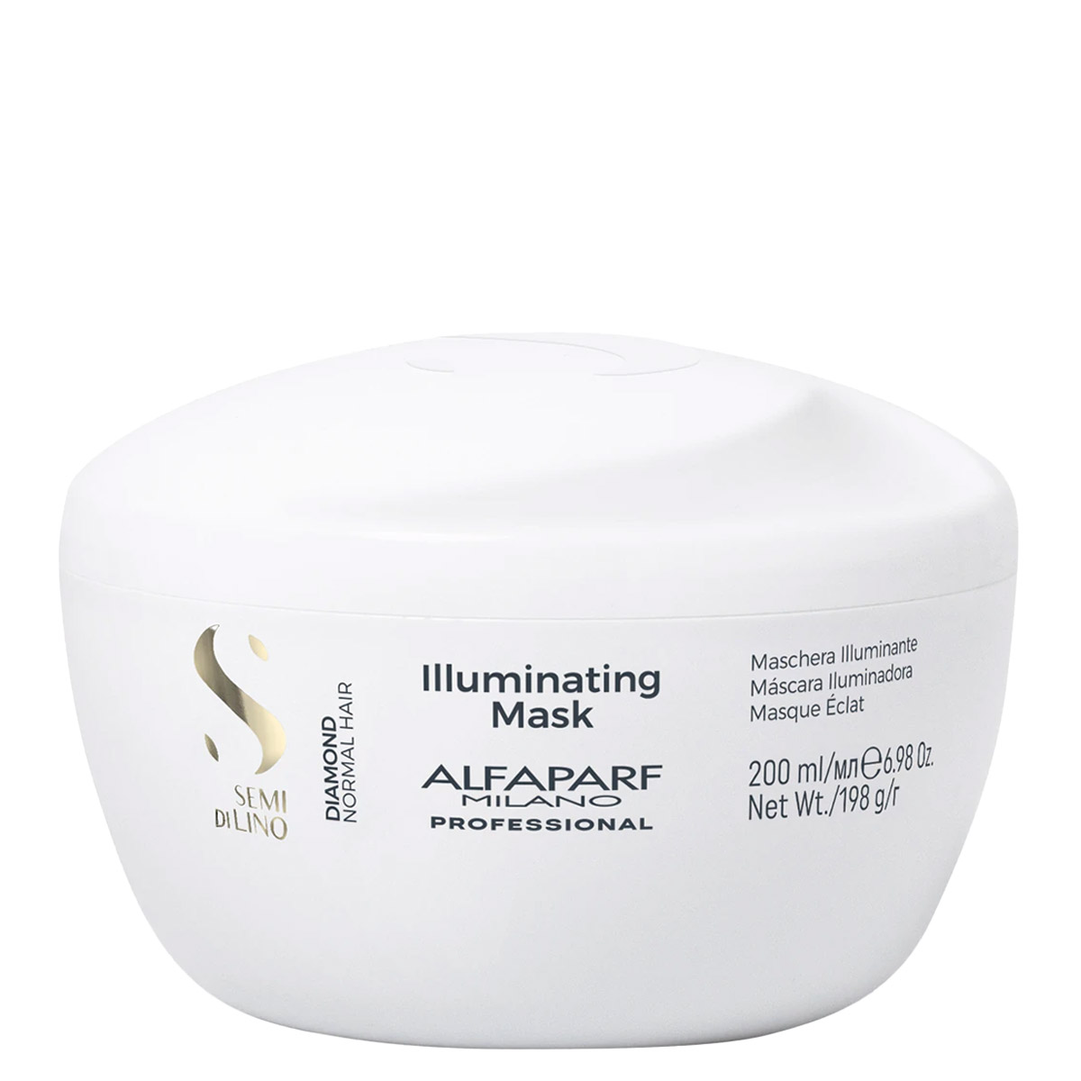 Alfaparf Semi di Lino Diamond Illuminating Mask Rozświetlająca Maska do Włosów