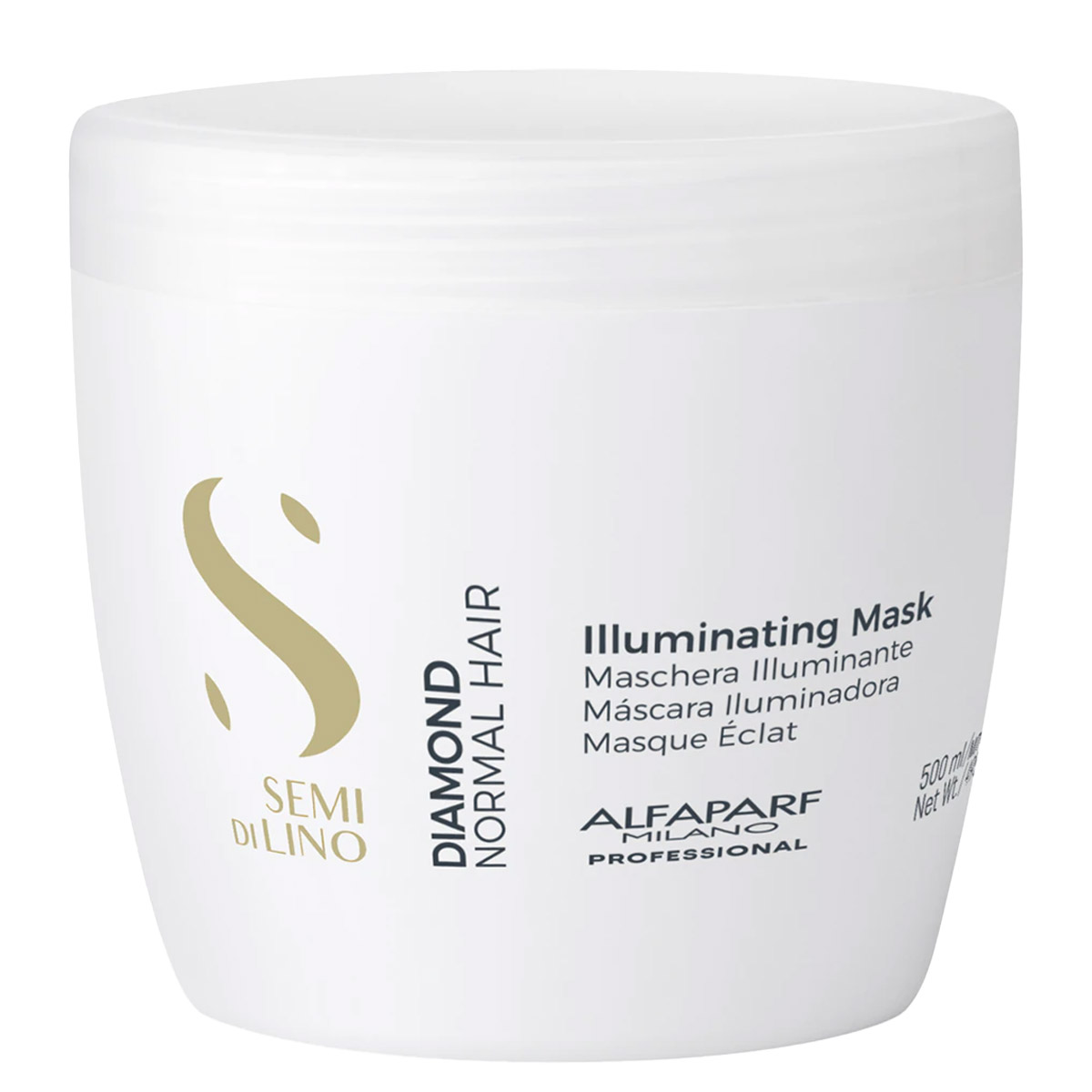 Alfaparf Semi di Lino Diamond Illuminating Mask Rozświetlająca Maska do Włosów 500ml